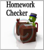 Homework checker classroom job