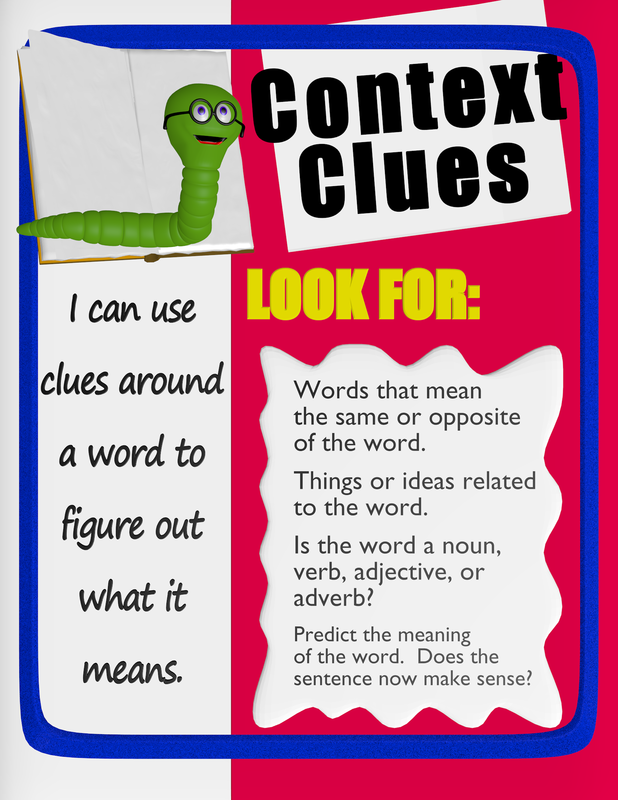 Using context clues to figure out the meaning of  - Love Your