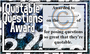 questioning strategy reading award