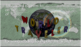 World Traveler Reading Award