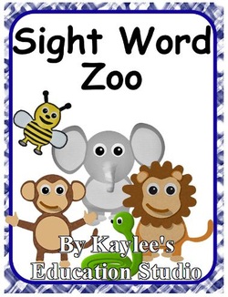 Sight Word card game