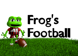 Frog Football File-folder game