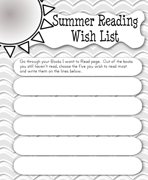 Summer Reading Wish List